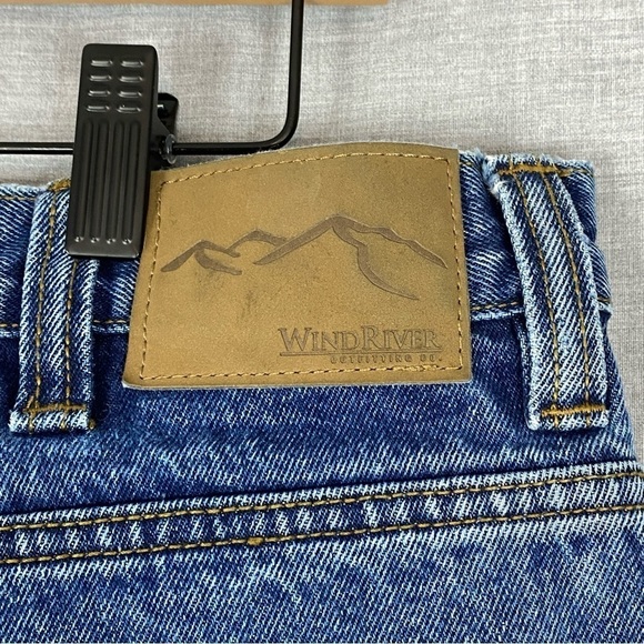 Wind River Blue Jeans 36 X 32 100% Cotton Regular Fit Straight Leg - Picture 6 of 11